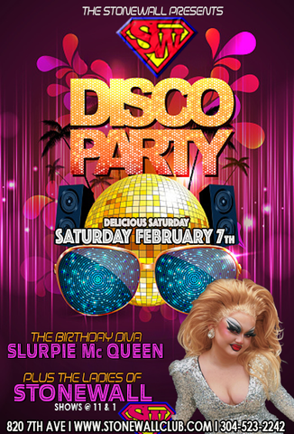 Saturday February 7th, 2026 The Stonewall Presents