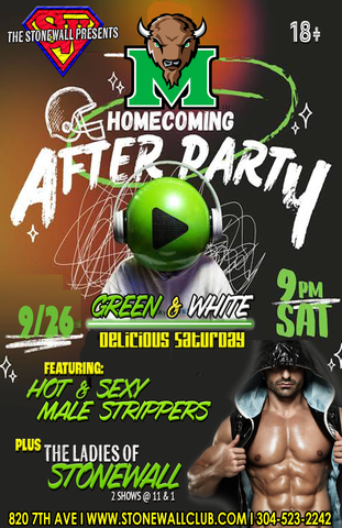 Saturday September 26th, 2026 The Stonewall Presents