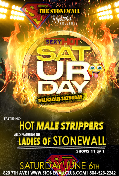 Saturday June 6th, 2026 The Stonewall Presents