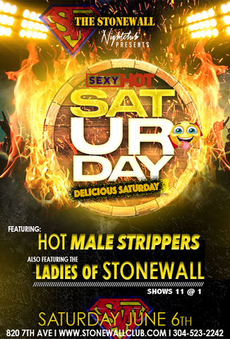 Saturday June 6th, 2026 The Stonewall Presents