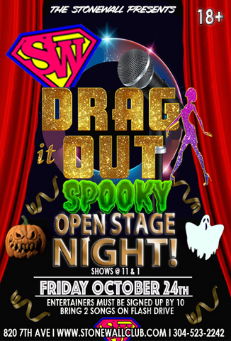 Friday October 24th, 2025 The Stonewall Presents