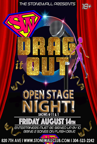 Friday August 14th, 2026 The Stonewall Presents