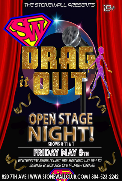 Friday May 8th, 2026 The Stonewall Presents