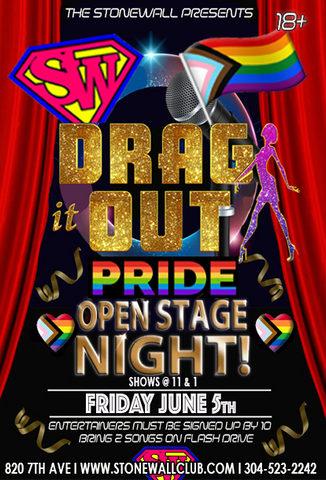 Friday June 5th, 2026 The Stonewall Presents