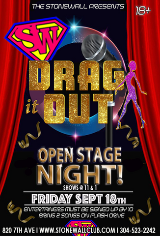 Friday September 18th, 2026 The Stonewall Presents