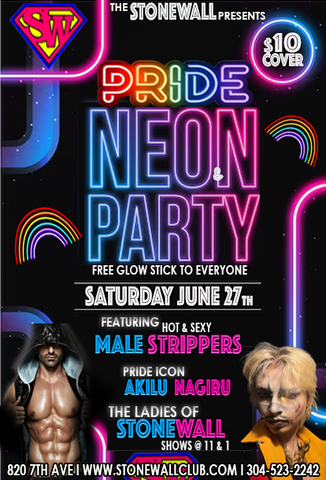 Saturday June 27th, 2026 The Stonewall Presents