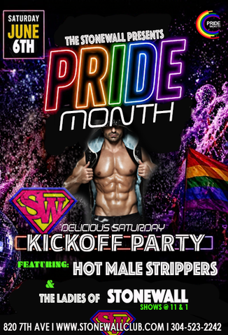 Saturday June 6th, 2026 The Stonewall Presents