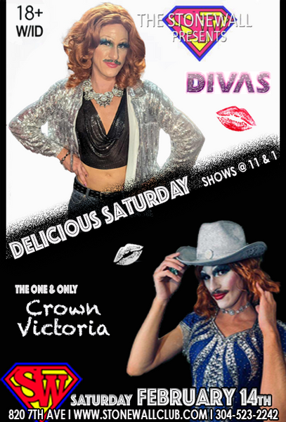 Saturday February 14th, 2026 The Stonewall Presents