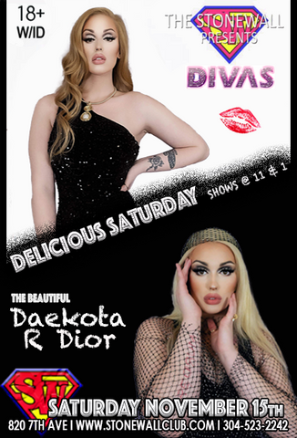 Saturday November 15th, 2025 The Stonewall Presents