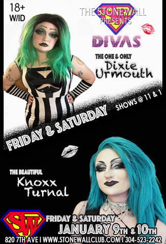 Friday & Saturday January 9th & 10th, 2026 The Stonewall Presents