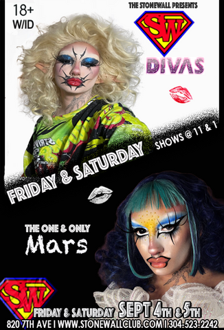 Friday & Saturday September 4th & 5th, 2026 The Stonewall Presents