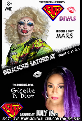 Saturday July 18th, 2026 The Stonewall Presents