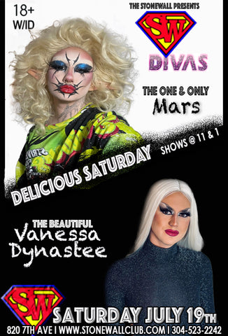 Saturday July 19th, 2025 The Stonewall Presents
