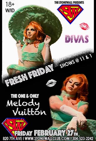 Friday February 27th, 2026 The Stonewall Presents