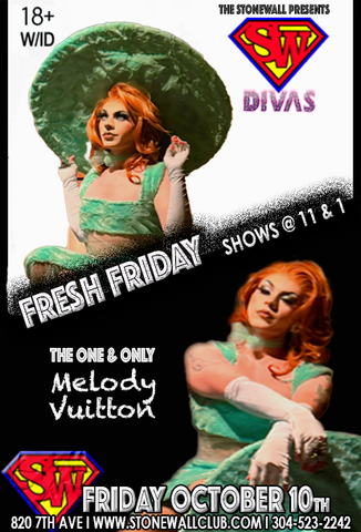 Friday October 10th, 2025 The Stonewall Presents