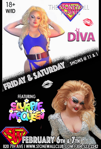 Friday & Saturday February 6th & 7th, 2026 The Stonewall Presents